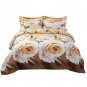 Duvet Cover Set King Floral Bedding Dolce Mela DM710K Zest