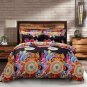 Duvet Cover Set King Floral Bedding 100% Cotton Dolce Mela Ecstasy DM712K