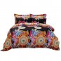 Duvet Cover Set King Floral Bedding 100% Cotton Dolce Mela Ecstasy DM712K