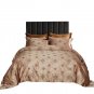 King Duvet Cover Set 6 Piece Luxury Jacquard Bedding Dolce Mela Los Angeles DM719K