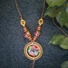 Ethnic wooden fashion Bohemian Handcraft neckace