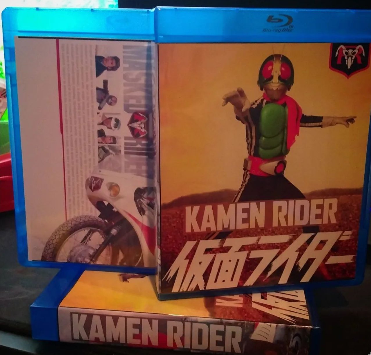 Kamen Rider Original Series 6 Bluray Set (1971-1973) 98 Episodes 1080p Region Free English Subtitles