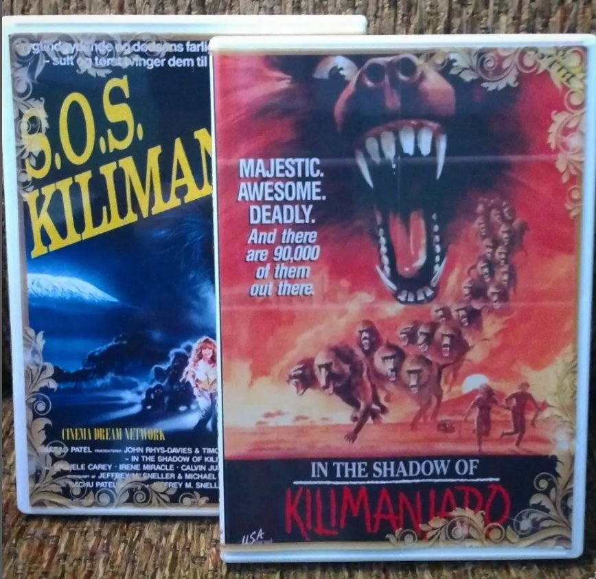 In the Shadow of Kilimanjaro 1985 Region Free DVD