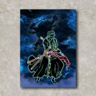 The spirit of the sword - Metal Painting - 45cm/32cm