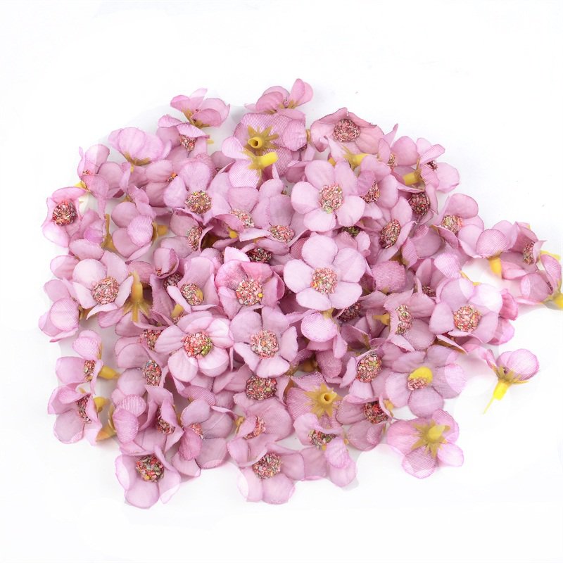Multicolor Mini Silk Artificial Daisy Flower Head Garland Decoration Handmade DIY Scrapbooking Craft
