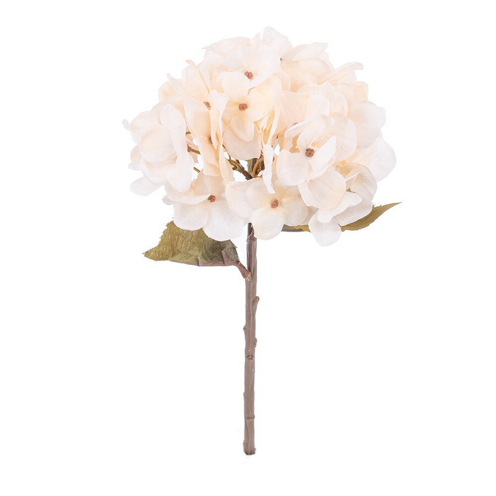 Artificial hydrangea flowers home silk plastic flower high quality fake decoration