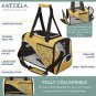Katziela Pet Carrier - Soft Sided, Airline Approved Carrying Bag for Small Dogs and Cats