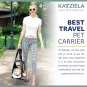 Katziela Pet Carrier - Soft Sided, Airline Approved Carrying Bag for Small Dogs and Cats