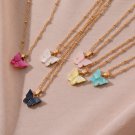 Cute Butterfly Pendant Necklace for Women