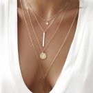 Gold Long Chain Necklace Chokers For Women