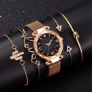 5pcs Set Luxury Women Watches