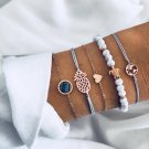 5Pcs/ Set Bracelets Set Women