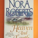 Heaven And Earth by Nora Roberts first edition Three Sisters Island triology book 2