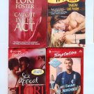 Lori Foster Romance Book Lot 6 four novels