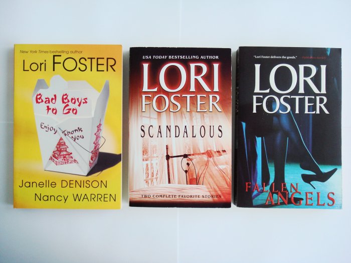 Lori Foster Romance Book Lot 7 three novels eight stories Janelle