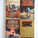 Isaac Asimov Science Fiction Book Lot 4 novels short story collections