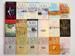 Nora Roberts Romance Book Lot novels 18