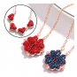 Collier trèfle en argent préféré S925 pour femme