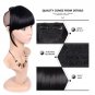 Extensions de cheveux Bangs Clip-In 3D