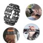 Bracelet en acier inoxydable à outils multiples 29 en 1