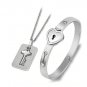 Ensemble de bracelets Love Lock Your Heart