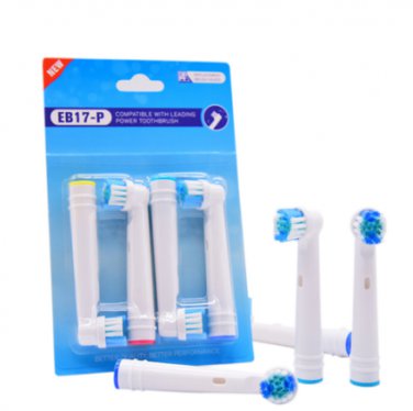 T&Atilde;&ordf;tes de brosse &Atilde;&nbsp; dents de remplacement &Atilde;&copy;lectriques universelles 4 pi&Atilde;&uml;ces/lot