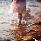 Small Toes in the Sand 10x8 Canvas print