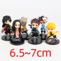 Q Posket Demon Slayer Mini PVC Figures 6pcs/set