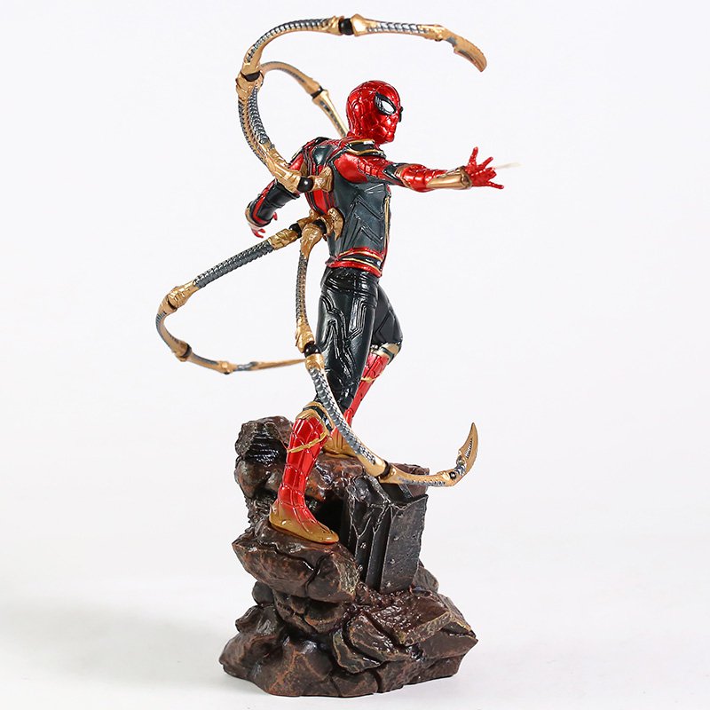 Iron Studios Battle Diorama Iron Spiderman 1/10 Scale PVC Figure ...