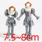 Stephen King's It The Clown Pennywise Mini PVC Figure Collectible Model 2pcs/set