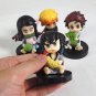 Q Posket Demon Slayer Kamado Tanjirou Nezuko Zenitsu Agatsuma Figures 4pcs/set
