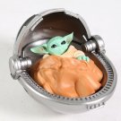 The Mandalorian Baby Yoda in Space PVC Figure Collectible Model Toy
