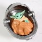 The Mandalorian Baby Yoda in Space PVC Figure Collectible Model Toy