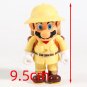 Super Mario Odyssey Explorer Outfit Mario Mini PVC Figure Toy 10pcs/lot