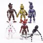 Five Nights at Freddy's Nightmare Freddy Chica Bonnie Funtime Foxy 6pcs/set
