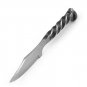AN CUSTOM HANDMADE STEEL 8" RAIL ROAD HUNTING KNIFE WITH BEAUTIFUL HANDLE