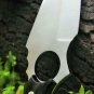 AN CUSTOM HANDMADE J2 STEEL 9" HUNTING KNIFE WITH HORN HANDLE