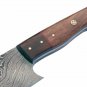 CUSTOM HANDMADE DAMASCUS STEEL 10" CHEF/KITCHEN KNIFE WITH WOOD HANDLE