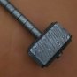 AN CUSTOM HANDMADE DAMASCUS STEEL 14" Gorgeous Thor Hammer USES IN MOVIES