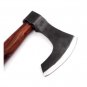 AN CUSTOM HANDMADE STEEL HUNTING AXE WITH 20" WOOD HANDLE
