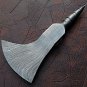 CUSTOM HANDMADE DAMASCUS STEEL 10" HUNTING AXE BLANK BLADE HEAD