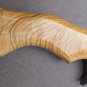 AN BEAUTIFUL CUSTOM HANDMADE Damascus STEEL KNIFE WOOD HANDLE .