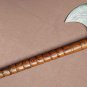 AN Damascus Axe Custom Handmade 18'' Beautiful Smoke Pipe With Wood Handle Axe