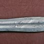 AN CUSTOM HANDMADE DAMASCUS STEEL 15" HUNTING KNIFE DAGGER WITH BONE HANDLE