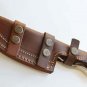 AN CUSTOM HANDMADE DAMASCUS STEEL 11" HUNTING TRACKER KNIFE WITH MICARTA HANDLE