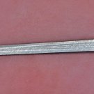 AN CUSTOM HANDMADE DAMASCUS STEEL 30" SWORD WITH BONE AND WOOD HANDLE