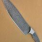 AN CUSTOM HANDMADE DAMASCUS STEEL 12" CHEF KNIFE BLANK BLADE