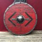 CUSTOM HANDMADE IRONSIDES BATTLEWORN VIKING SHIELD HANDMADE WOOD