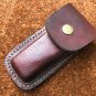 FOLDING KNIFE CUSTOM HANDMADE DAMASCUS STEEL 9" HUNTING KNIFE WITH HORM HANDLE