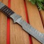 KNIFE CUSTOM HANDMADE DAMASCUS STEEL 28" HUNTING SWORD WITH WOOD HANDLE